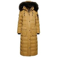 superdry parka parka mf faux fur hooded para mujer
