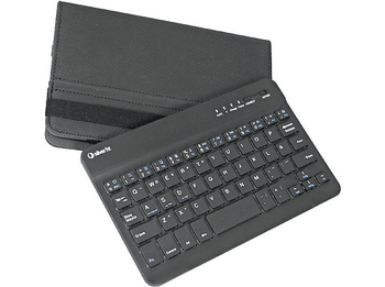 Funda con teclado - Silver HT Gripcase, Para Tablet de 10.4