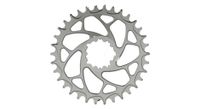 alugear round elm direct mount sram 3 bolt 10 11 12 speed silver plato