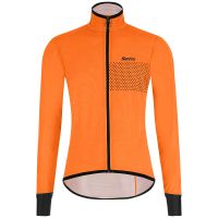 santini guard nimbus rain jacket - xl - flashy orange