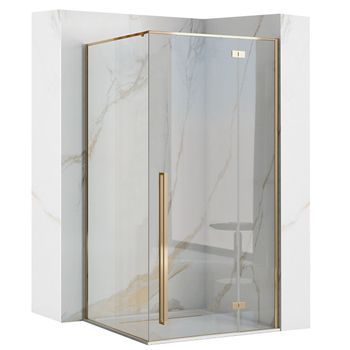 Cabina De Ducha Rea Fargo 80x100 Gold