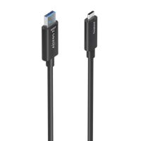 cable usb 32 gen2x1 aisens a157-0925 15m usb-a a usb-c fibra optica 10gbps negro