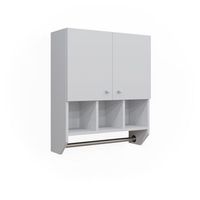 armario de bano fynn 592 x 705 cm mueble alto con 2 puertas vicco