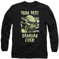 disney tops y camisetas yoda best grandad para mujer