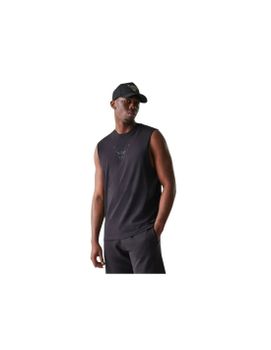 Camiseta New Era NBA Chicago Bulls Hombre Negro