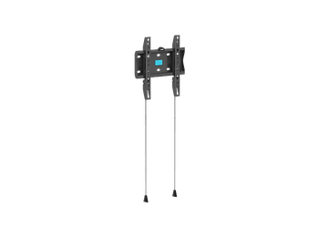 Soporte TV - ISY ITV-1000-1, Fijo, Carga máx. 30 kg, VESA 200 x mm, Negro