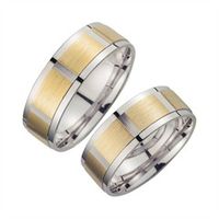 alianzas oro blanco y amarillo ancho 7 mm