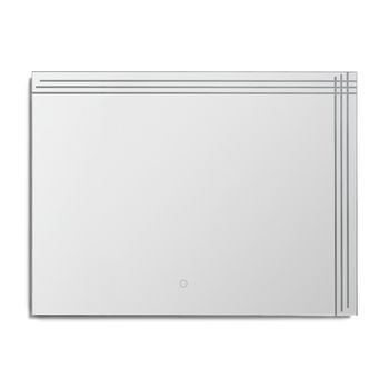 Espejo Baño Con Luz Led 60x80 Cm Dinklage  6000k Blanco Frío