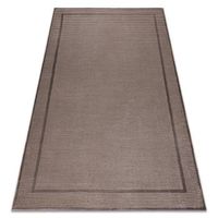 alfombra aura j2659a beige obscuro vision  beige - marco lineas est 160x220 cm