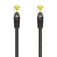 aisens cable de red latiguillo rj45 lszh cat7 600 mhz sftp pimf awg26 negro 20 m