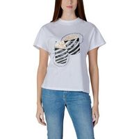 guess camiseta ss cn popcorn tee w6ri28 i3z14 para mujer