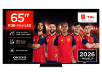 tv rgb mini led 65 - tcl 65rm7l 4k tsr aipq smart tvhdr de hasta 2000 nits dolby vision y atmos panel hva pro negro