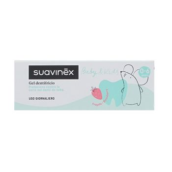 Suavinex Gel Dentifrico 0 - 6 Años Sabor Fresa 50 ml