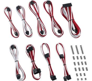 CABLEMOD Classic ModMesh C-Series RMi & RMx Power Cable Kit - Red & White, Red