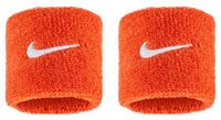munequera de esponja  x2  nike swoosh classic naranja