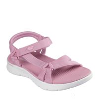 skechers sandalias go walk flex sandal rosas 141451-mve