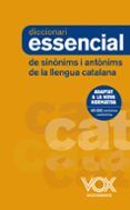diccionari essencial de sinònims i antònims (3ª ed.)