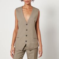ami wool-twill waistcoat - xl