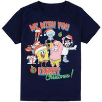 spongebob squarepants tops y camisetas krabby christmas para nino