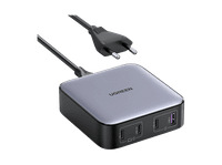 cargador para portatil - ugreen ugr90928 universal 1x usb-a 3x usb-c 100w gris