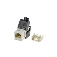 conector keystone phasak phk 2220 cat6 utp toolless blanco