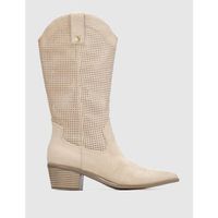 xti botines bota 145473 beig para mujer