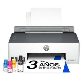 Impresora de tinta Wifi HP Smart Tank 210 + 3 Años de Tinta Incluida