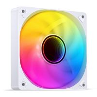 ventilador jonsbo sl-120w 12cm rgb blanco hidraulico 1500rpm 5948cfm 32db