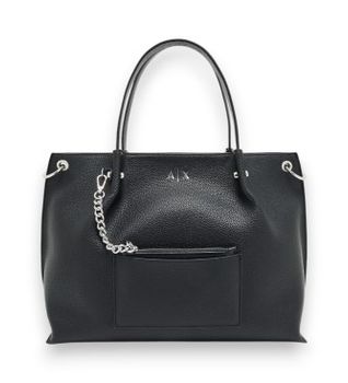 A|X Armani Exchange para mujer. XW001211AF15625UC001 Bolso Cadena negro (OSFA), Casual, Poliéster