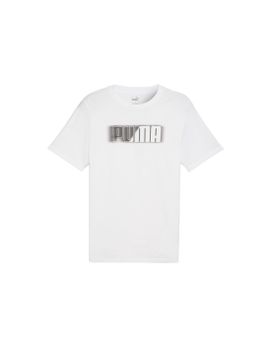 Camiseta Puma Graphics Wording Blanco Hombre