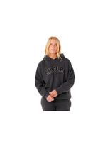 sudadera rip curl varsity hoodie mujer negro