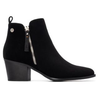 Refresh para mujer. 17318004-NEGRO Botines 173180 negro (40), 3 a 5cm, Cremallera, Casual