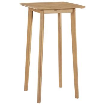 Conjunto Comedor Jardin 5 Uds | Mueble Jardin Mesa Y Sillas Madera Maciza De Acacia