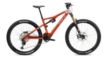 Bh ilynx trail carbono 8  shimano slx xt 12v 540 wh 29   naranja beige