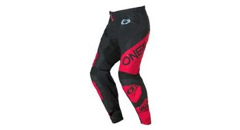 Pantalones mtb o neal element racewear hombre negro rojo