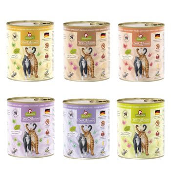 GranataPet DeliCatessen 6 x 800 g - Pack de prueba - Pack de prueba III (sin pescado)