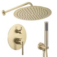 conjunto de ducha rea js-622711bg argon brush gold