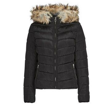 Only Abrigo de plumas ONLELLAN QUILTED HOOD JACKET CC OTW para mujer
