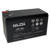 sai nilox 7 ah 12 v bateria para sai ups tiempo de carga 6-8 horas