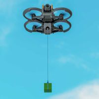 sistema airdrop de 12km para dji avata 2 accesorios para drones lanzador dispositivo de transporte de gotero de carga util