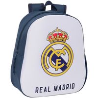 real madrid mochila mochila adaptable a carro 44 cm primera equipacion para nino