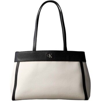 Calvin Klein Jeans Bolso de mano Ck Canvas Medium Tote para mujer