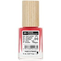 sobioetic esmalte para unas natural color nail polish - 25 rouge coquelicot para mujer