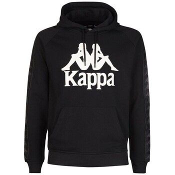 Kappa Jersey 222 Banda Hurtados Felpa Uomo Black White Antique 3111HWW para hombre