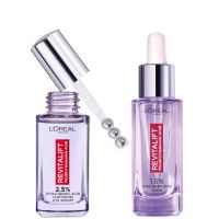 loreal paris hydration heroes face and eye serum duo with hyaluronic acid and caffeine