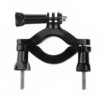 Madrid Gadget Store - Soporte de Moto Barra Tubo, Entre 3,5 - 6,35 cm Ø, Compatible con GoPro Hero12 Hero11 Hero10 Hero 12 11 10 9 8 7 6 5 4 3+ Session, 3+, 3, 2, 1, Hero (2018), Fusion, Ide