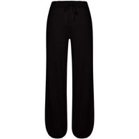 deha pantalon fluido wooly blend knitted jogger para mujer