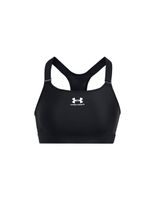 sujetador deportivo de fitness under armour heatgear high mujer negro