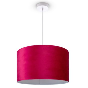 Lámpara colgante Liso rojo