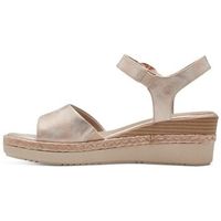 jana sandalias sandalia vegana 28365 rosa-oro para mujer